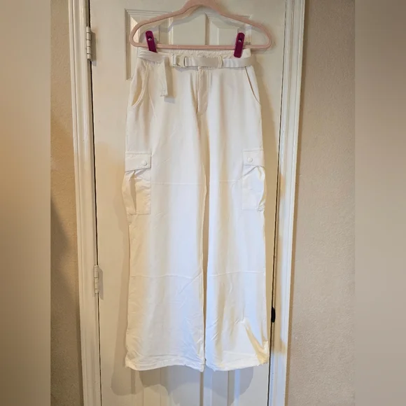 Outdoor Voices RecTrek Cargo Pants Milk Stone XS - Picture 2 of 9